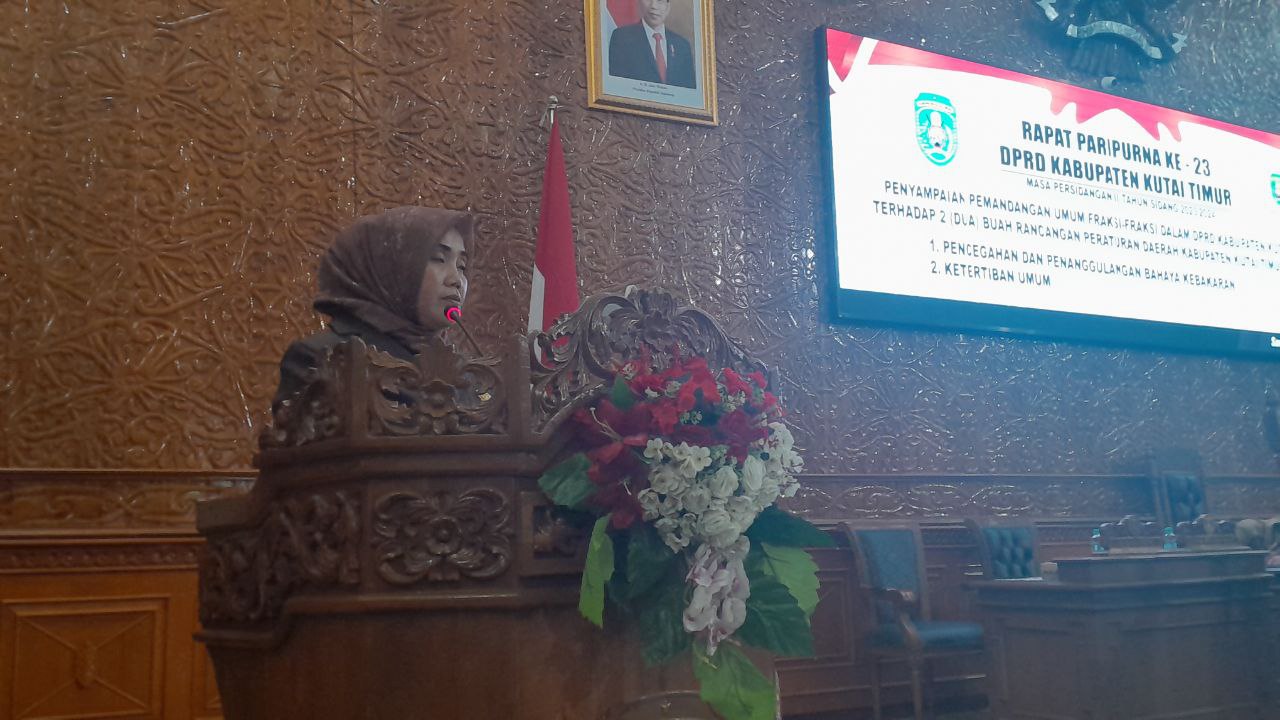 Leni Angriani Dukung Raperda Pencegahan dan Penanggulangan Bahaya Kebakaran di Kutai Timur