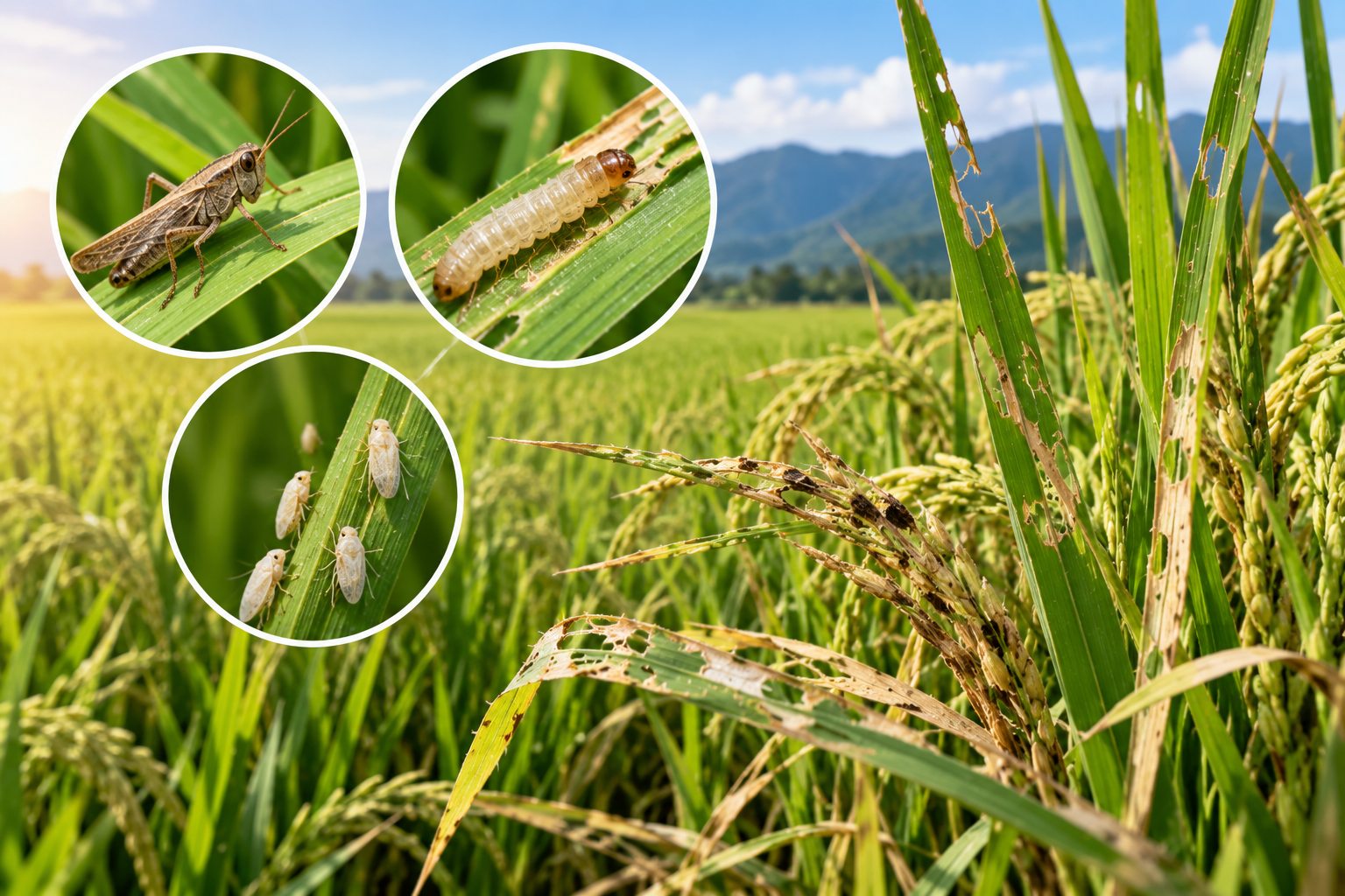 Hama Mulai Menyerang, DTPHP Kutim Minta Petani Segera Laporkan Kondisi Sawah