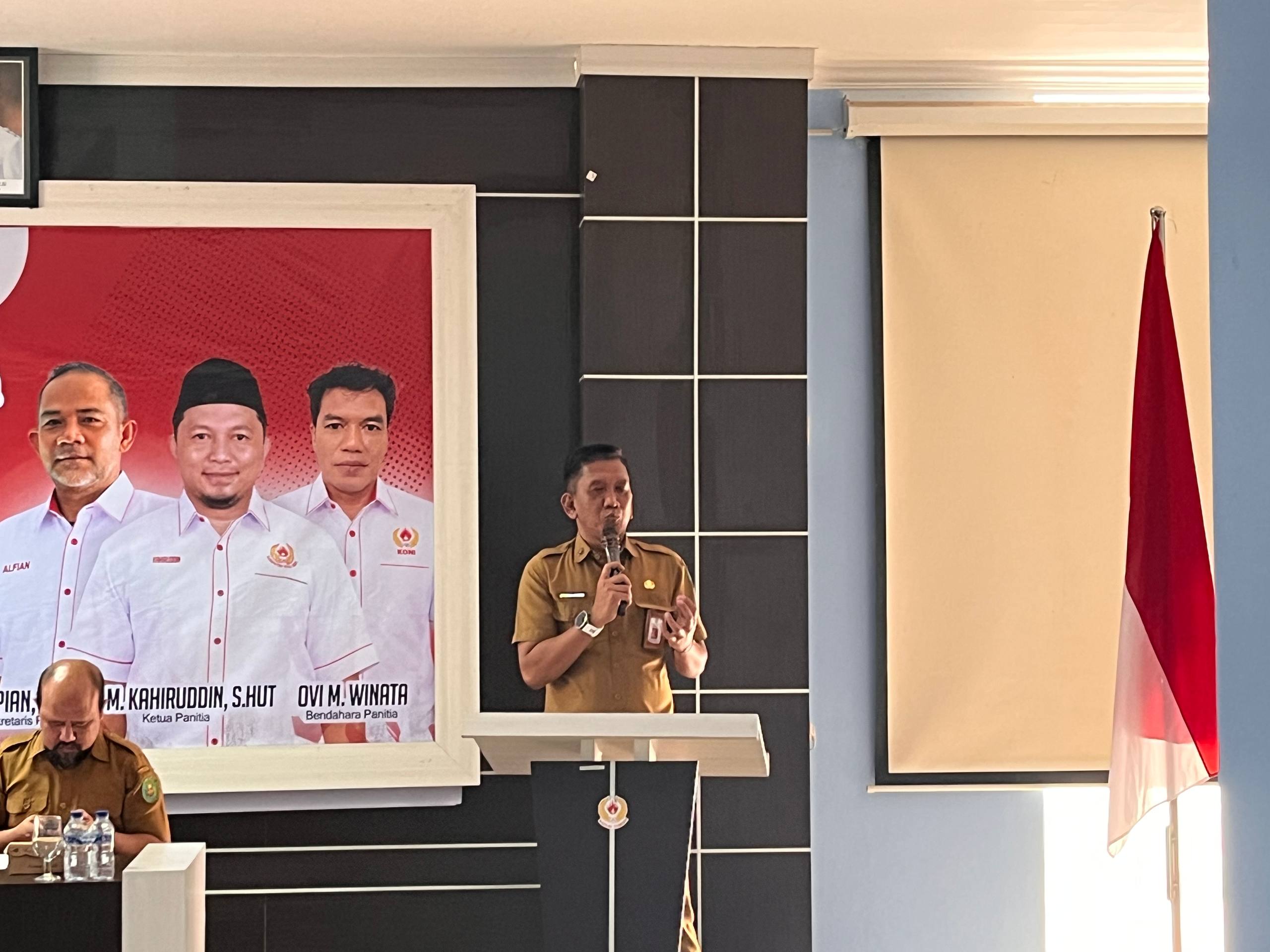 Kebersamaan Antar-Cabor Didorong, Dispora dan KONI Kutim Perkuat Sinergi
