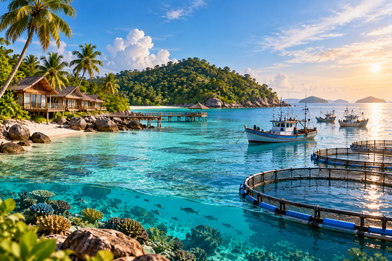 Pulau Miang Punya Peluang Kembangkan Wisata Bahari, Vila, dan Perikanan