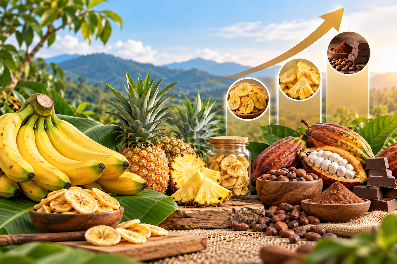 Pisang, Nanas hingga Kakao Kutim Disiapkan Naik Kelas ke Produk Bernilai Tambah